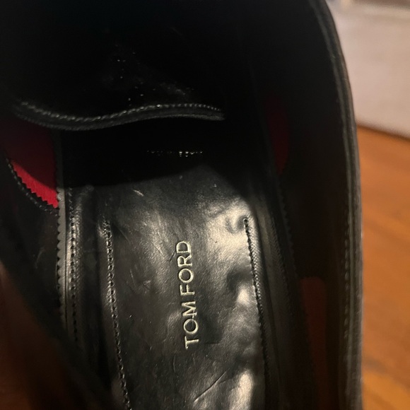 Tom Ford Glossy Black Oxfords